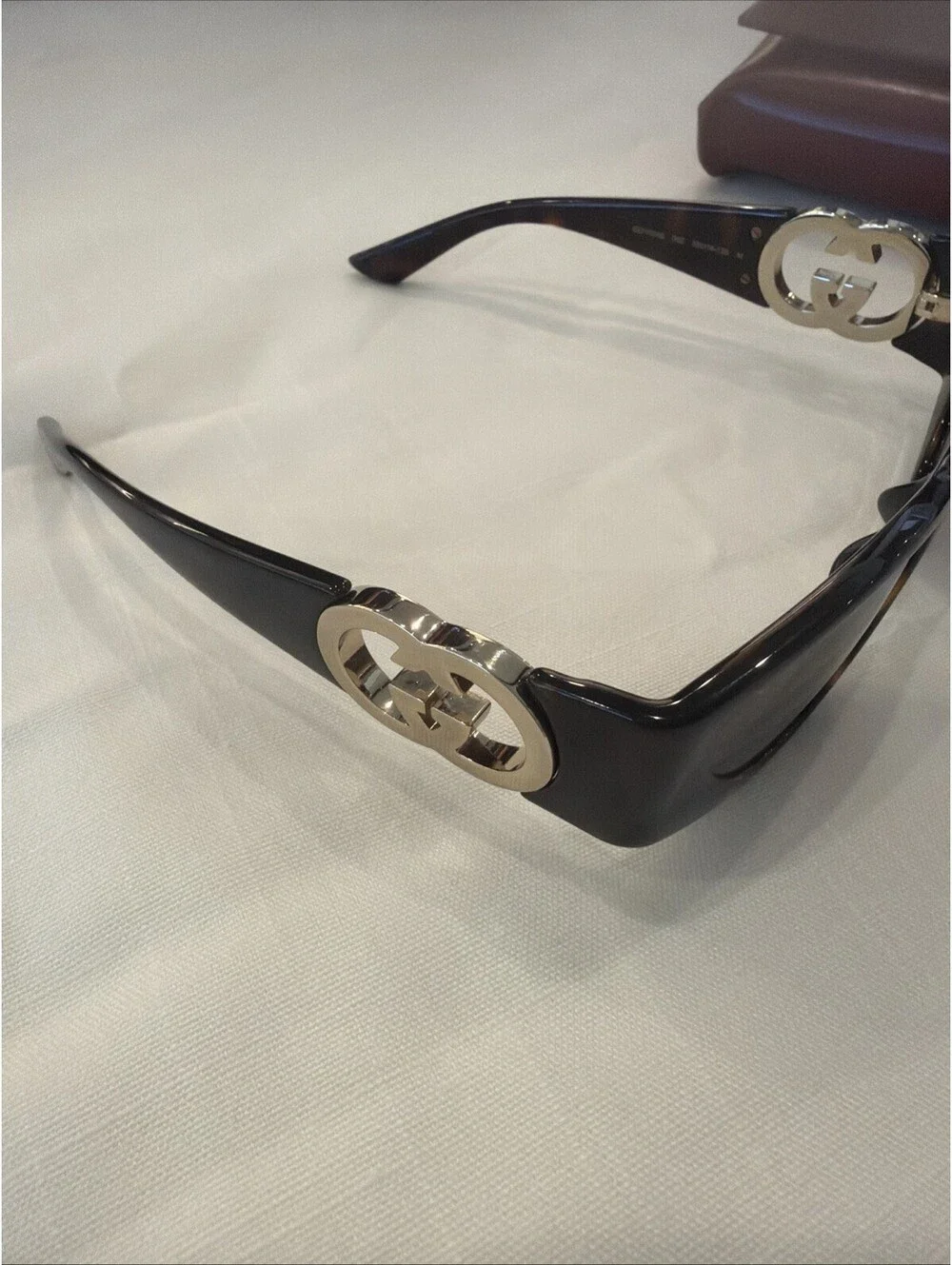 Gucci 90's look GG1824S Havana/Brown (002) Sunglasses As/is